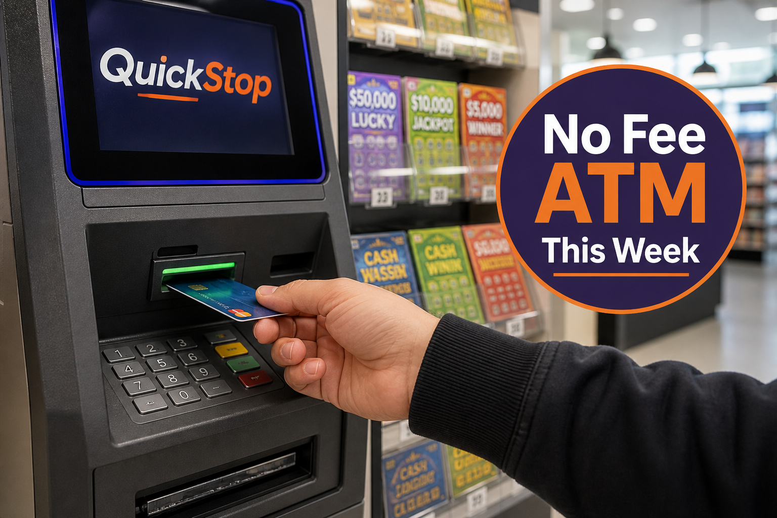 No Fee ATM This Week