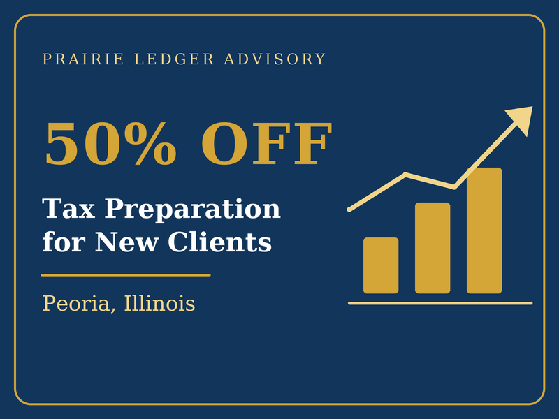 50% Off Tax Preparation for New Clients